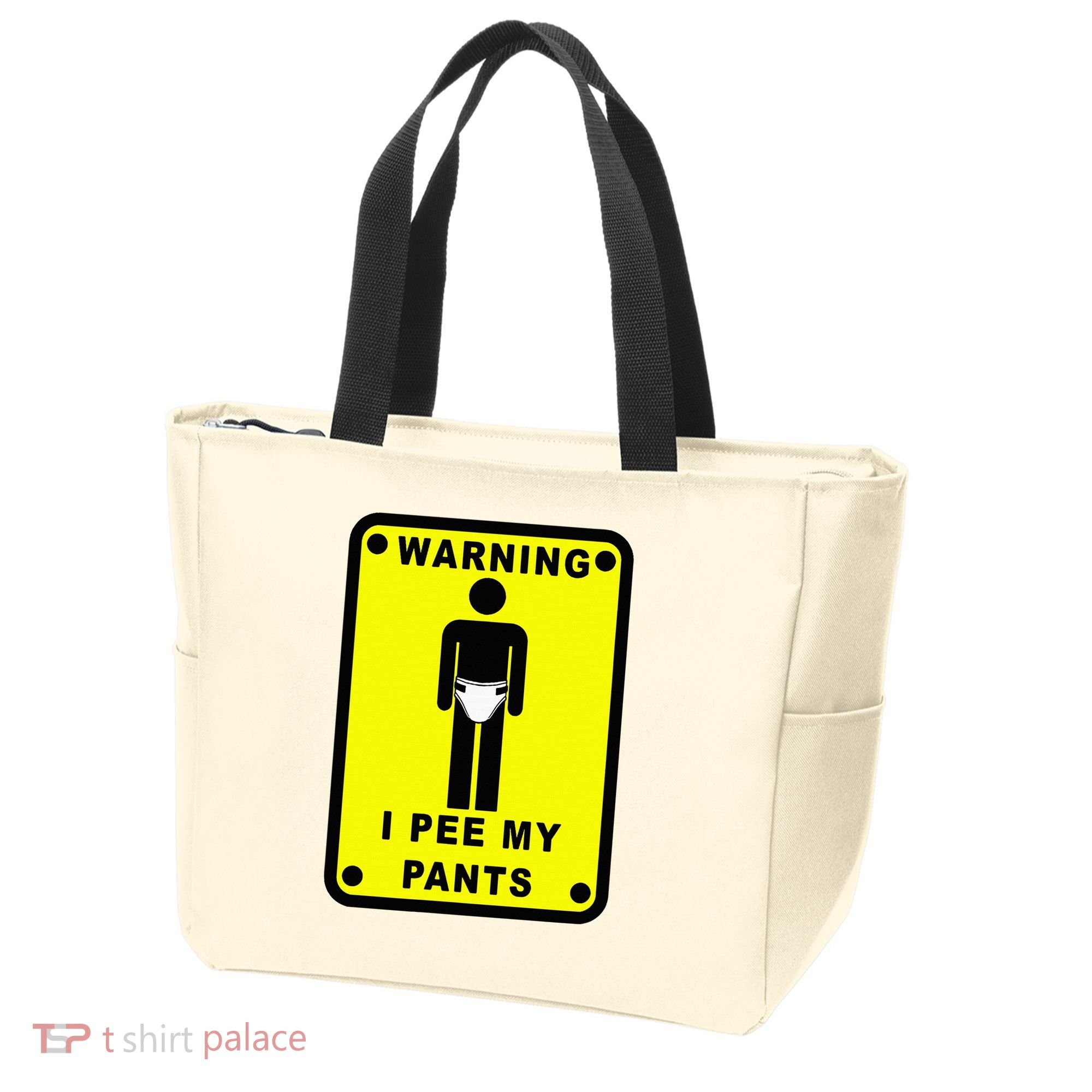 Warning I Pee My Pants Tote Bag
