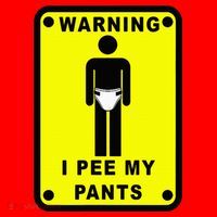 Warning I Pee My Pants Santa Hat thumb 1