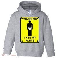 Warning I Pee My Pants Toddler Hoodie thumb 0