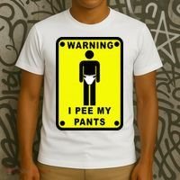Warning I Pee My Pants T-Shirt thumb 3