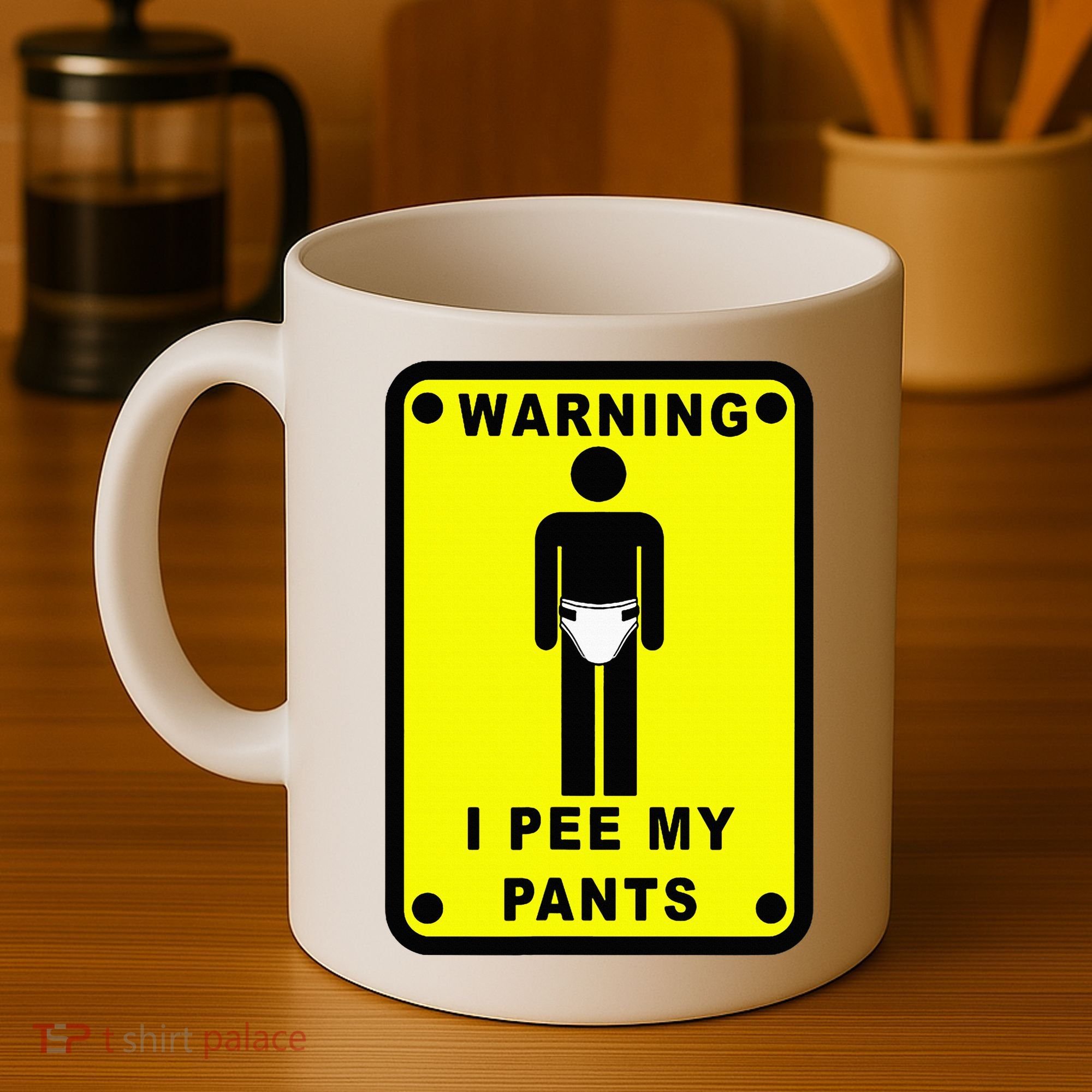Warning I Pee My Pants Coffee Mug