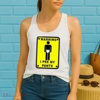 Warning I Pee My Pants Women's Tank Top thumb 2