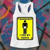Warning I Pee My Pants Women's Tank Top thumb 3