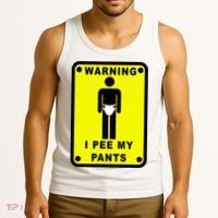 Warning I Pee My Pants Tank Top thumb 3