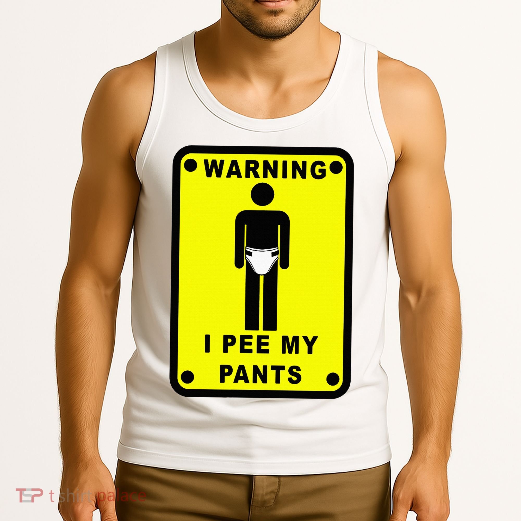 Warning I Pee My Pants Tank Top