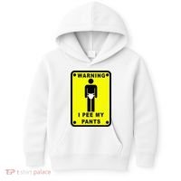 Warning I Pee My Pants Kids Hoodie thumb 0