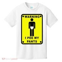 Warning I Pee My Pants Kids T-Shirt thumb 0