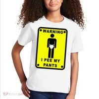 Warning I Pee My Pants Kids T-Shirt thumb 2