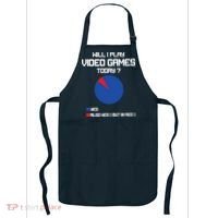 Will I Play Video Games Today Funny Gamer Gaming Lovers Apron thumb 0