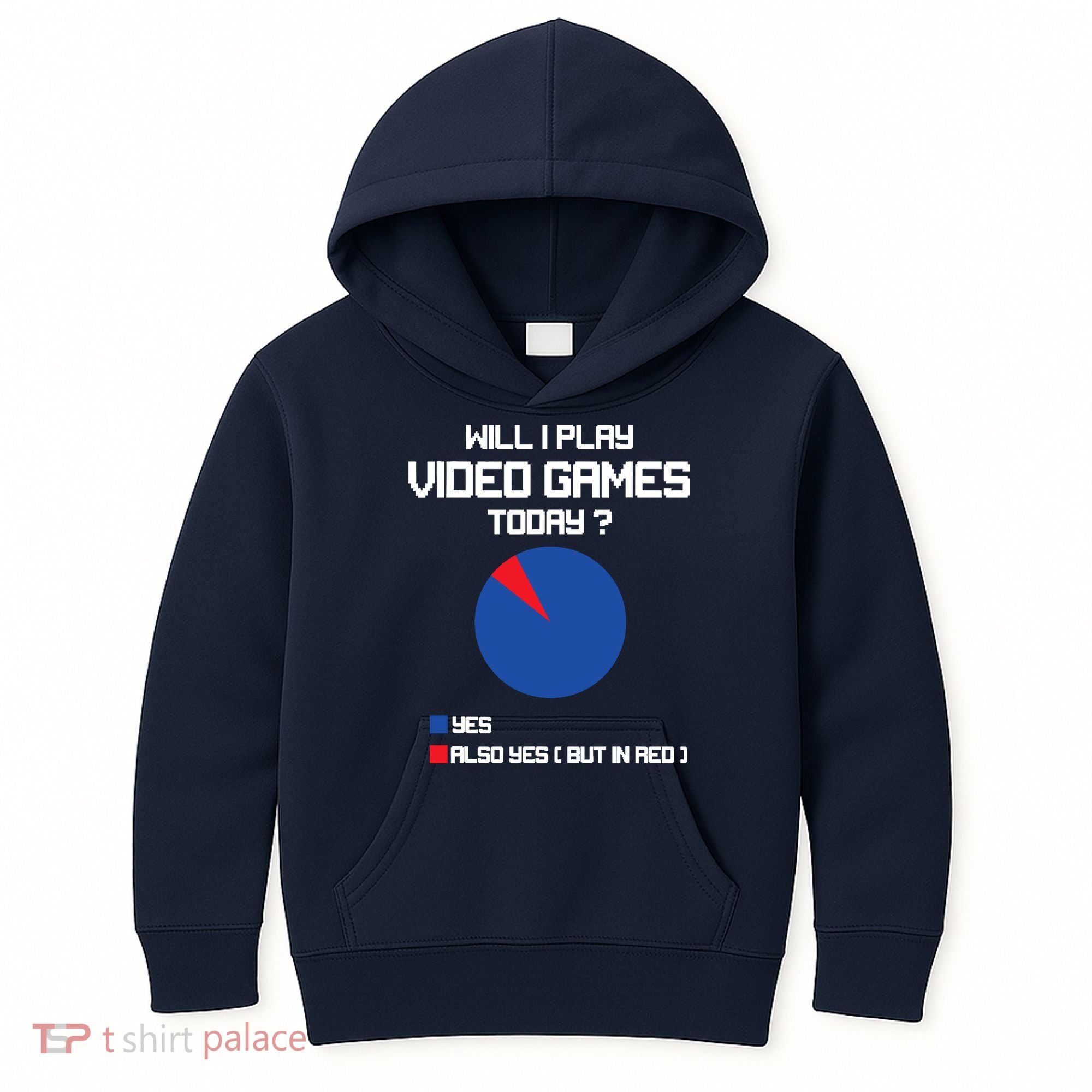 Will I Play Video Games Today Funny Gamer Gaming Lovers Kids Hoodie
