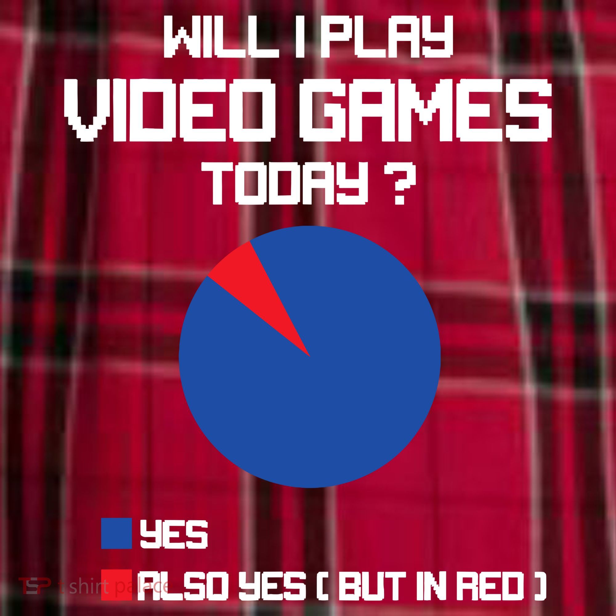 Will I Play Video Games Today Funny Gamer Gaming Lovers Women's Flannel Plaid Pajama Pants