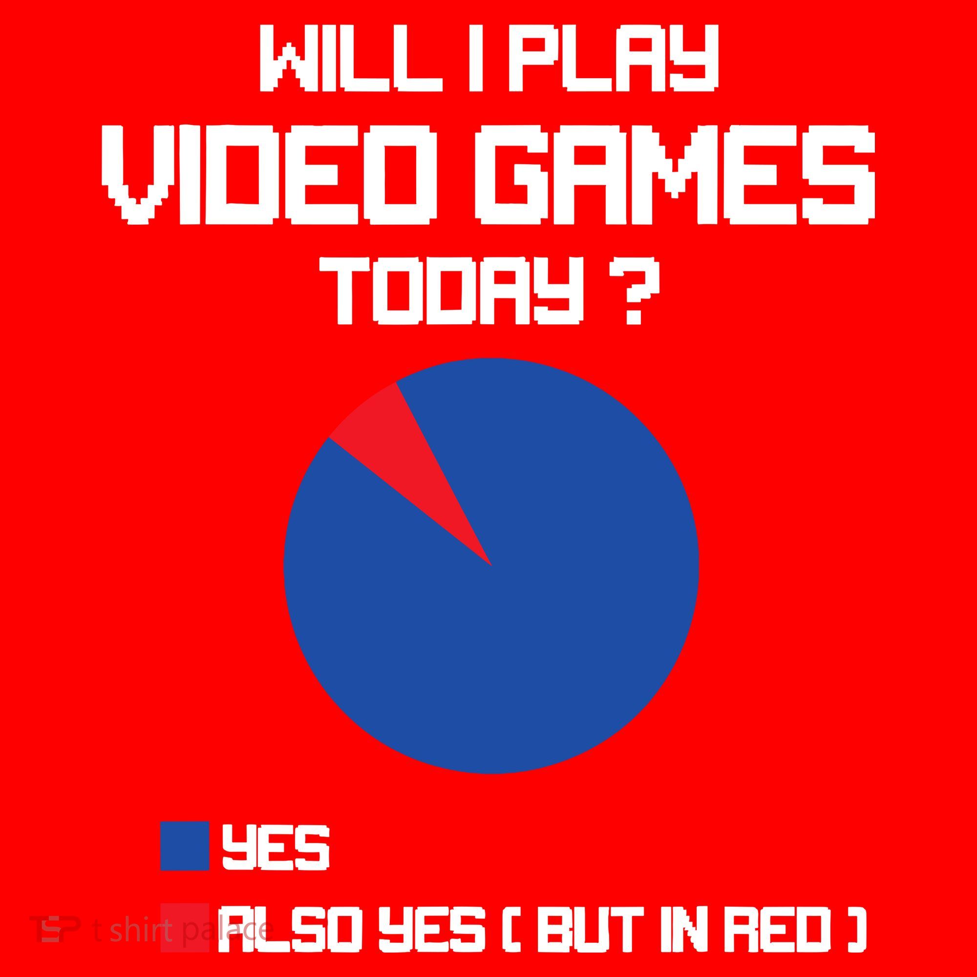 Will I Play Video Games Today Funny Gamer Gaming Lovers Santa Hat
