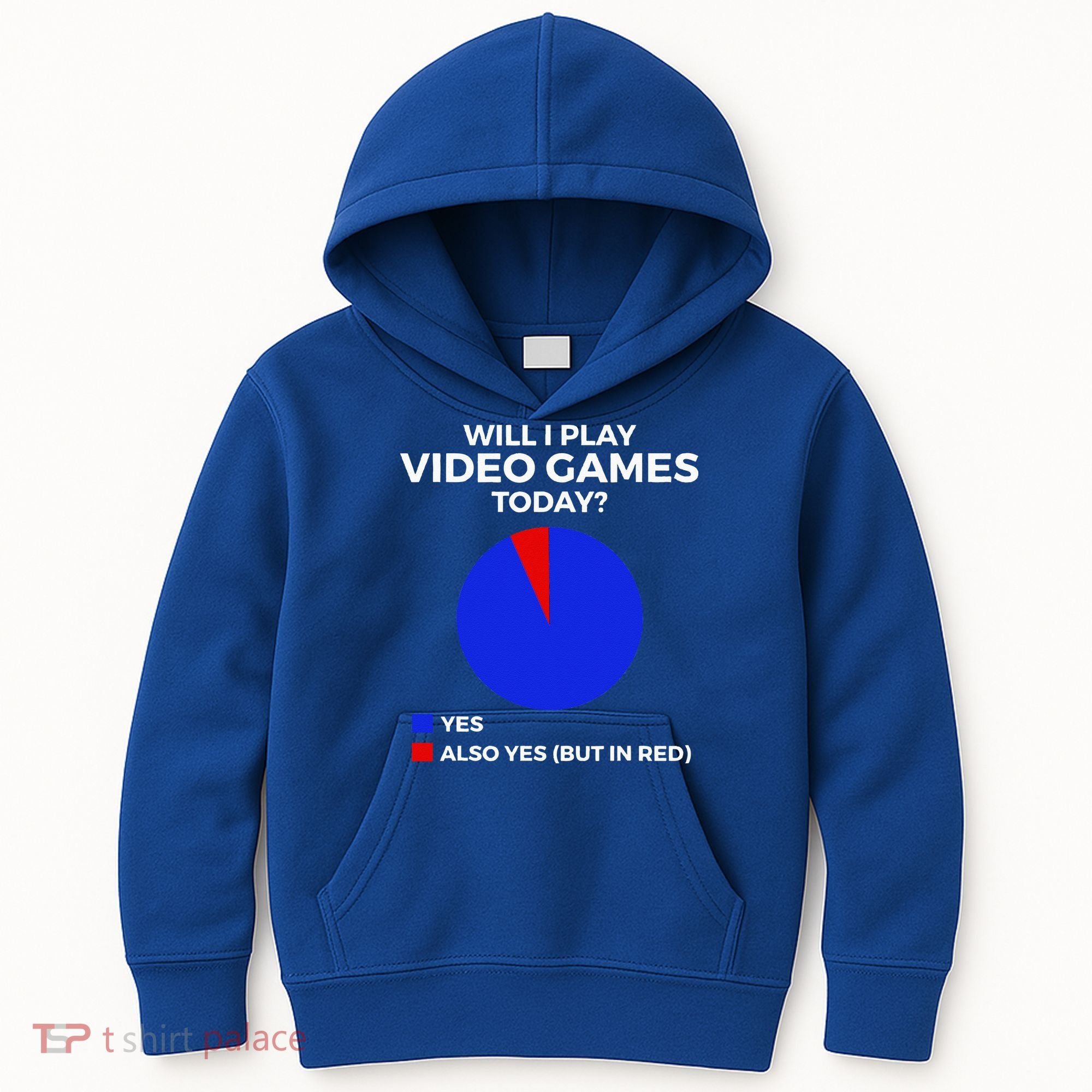 Will I Play Video Games Today Funny Gamer Gaming Short Sleeve Kids Hoodie