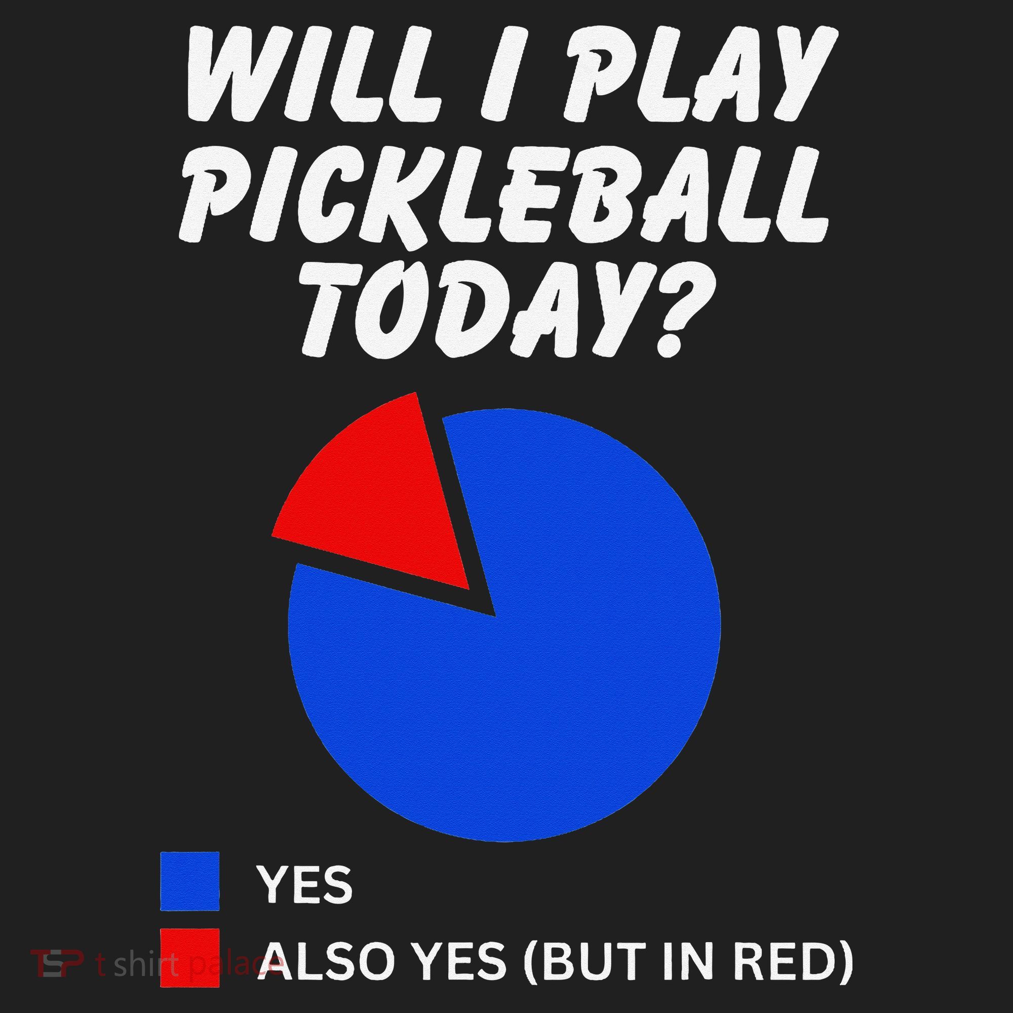 Will I Play Pickleball Today Funny Pie Chart Pickleball Beanie