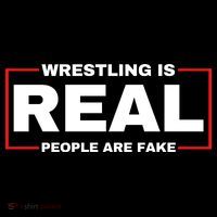 Wrestling Is Real People Are Fake Coffee Mug thumb 5