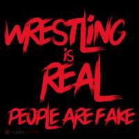 Wrestling Is Real People Are Fake Coffee Mug thumb 5