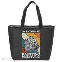 Wargamer ID Rather Be Painting Miniatures Tote Bag thumb 0