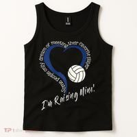 Womens I'm Raising Mine! Volleyball Mom Tank Top thumb 2