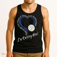 Womens I'm Raising Mine! Volleyball Mom Tank Top thumb 3