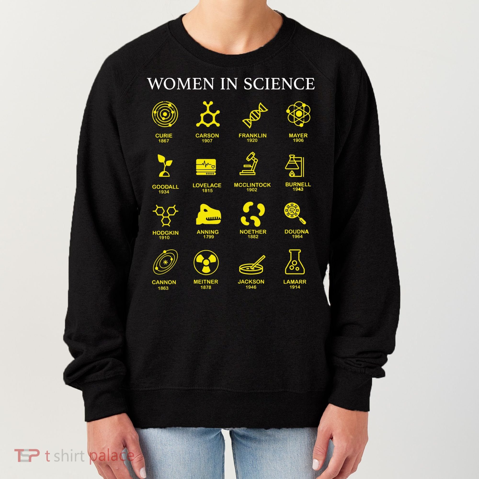 Women In Science Feminist Women's Sweatshirt