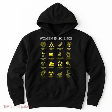 Women In Science Feminist Hoodie
