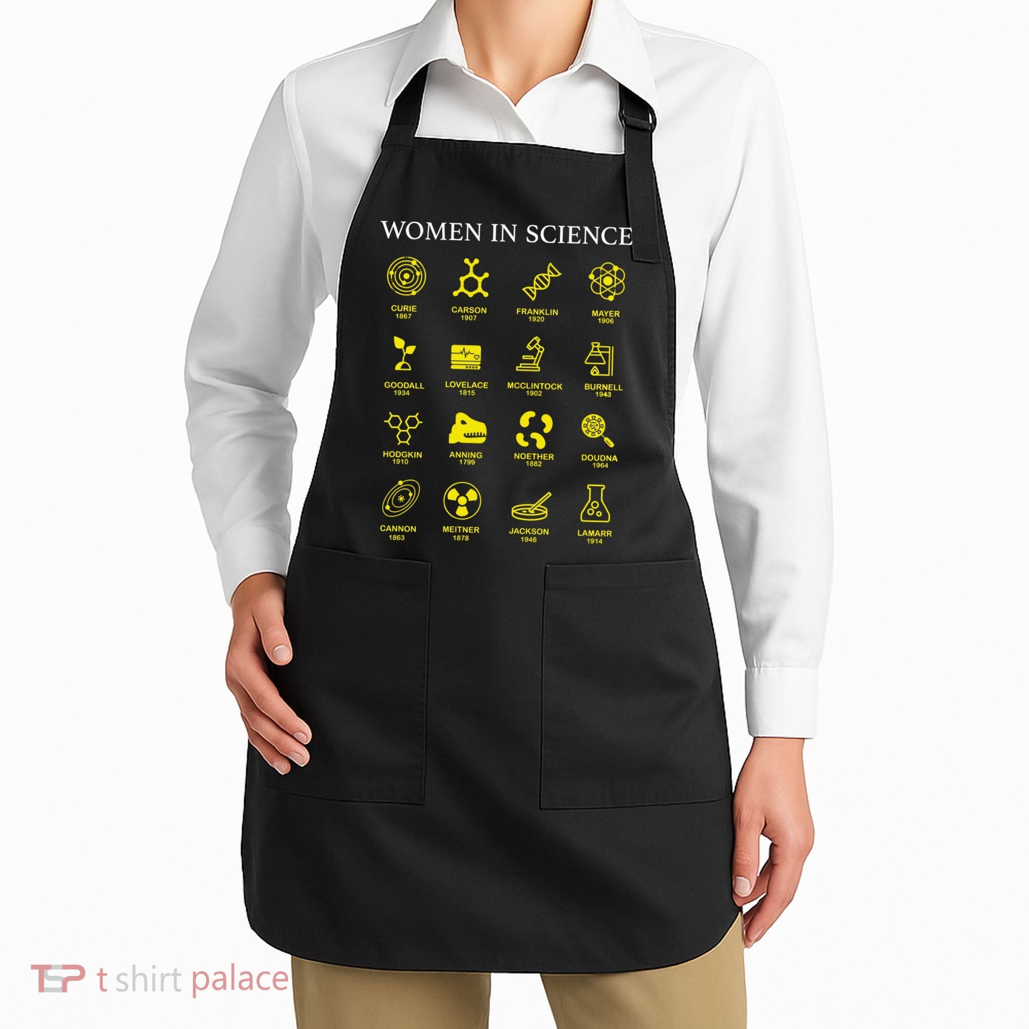Women In Science Feminist Apron