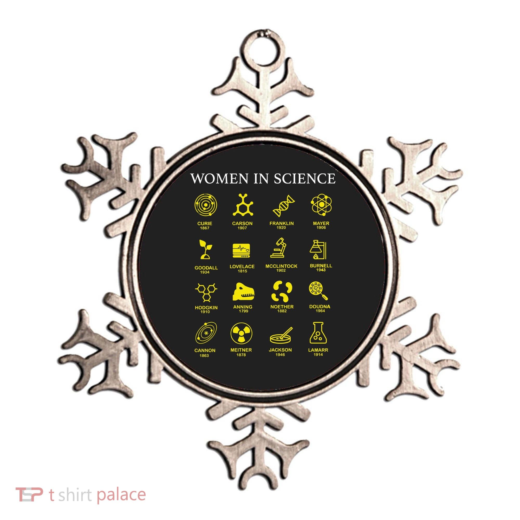 Women In Science Feminist Ornament
