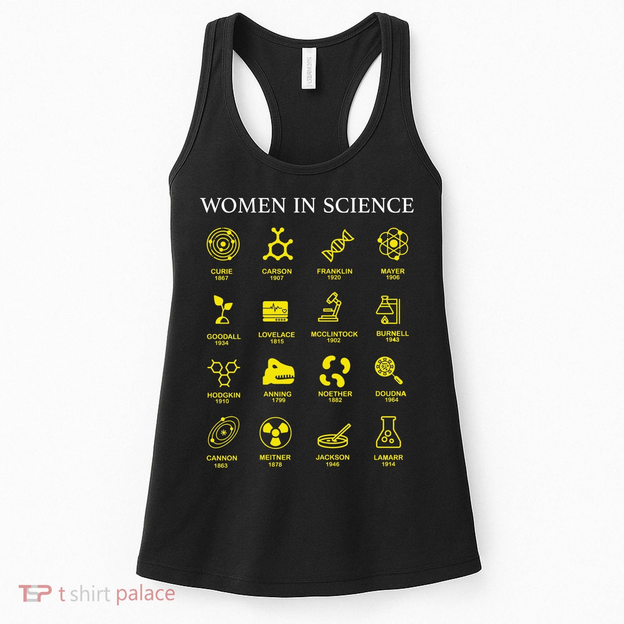 Women In Science Feminist Women's Tank Top