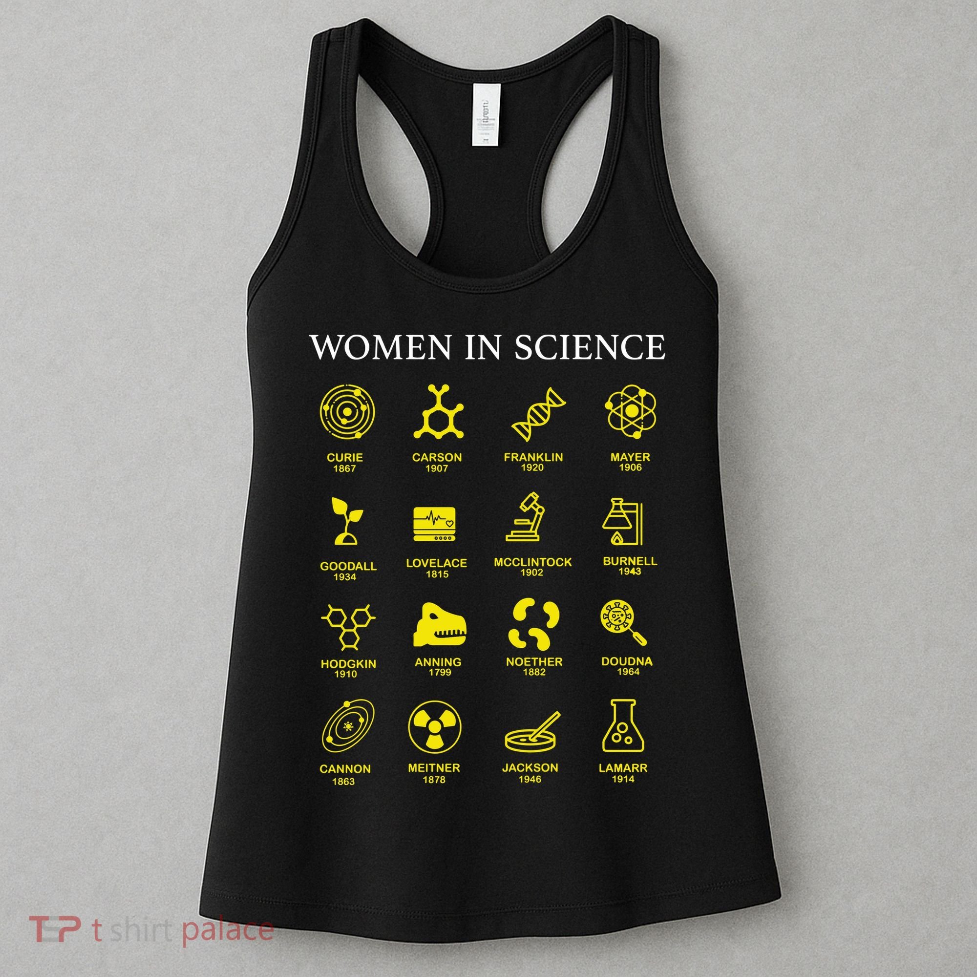 Women In Science Feminist Women's Tank Top