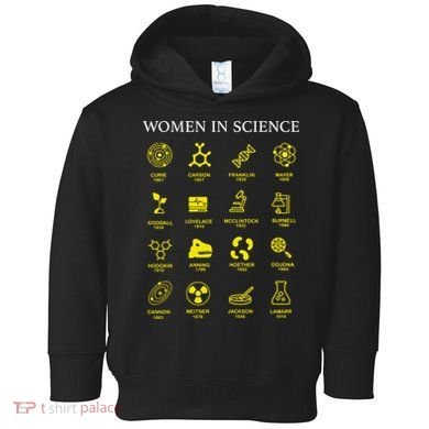 Women In Science Feminist Toddler Hoodie