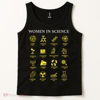 Women In Science Feminist Tank Top thumb 2