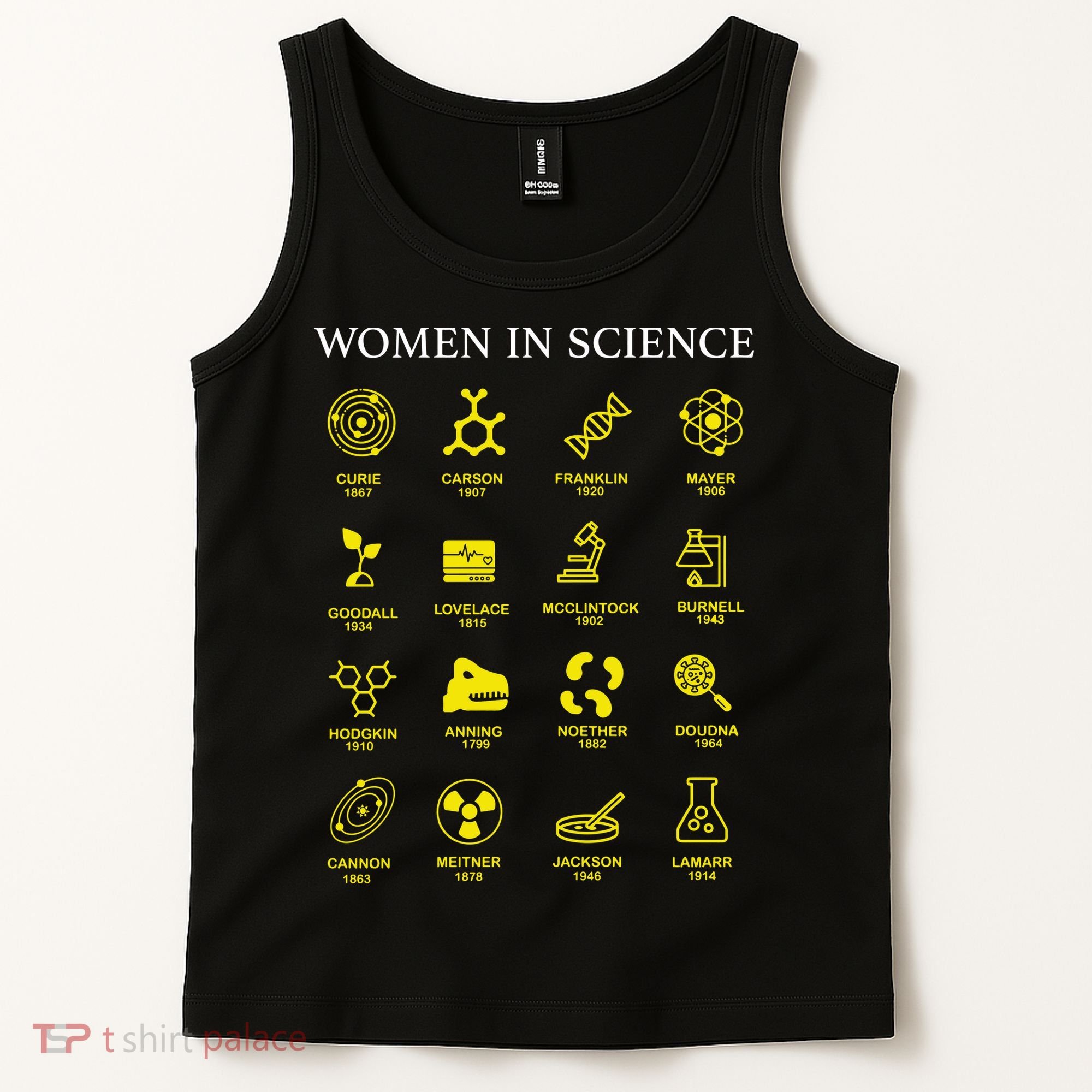 Women In Science Feminist Tank Top