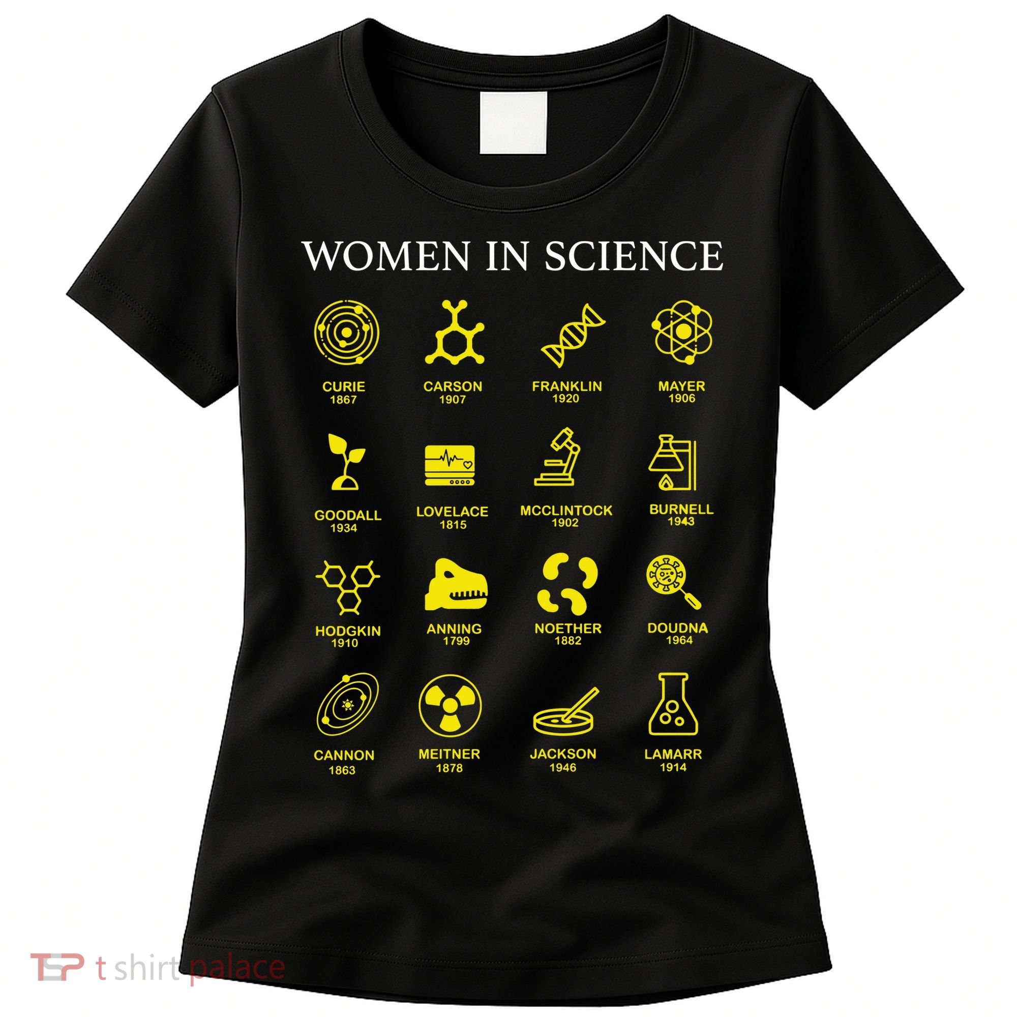 Women In Science Feminist Women's T-Shirt