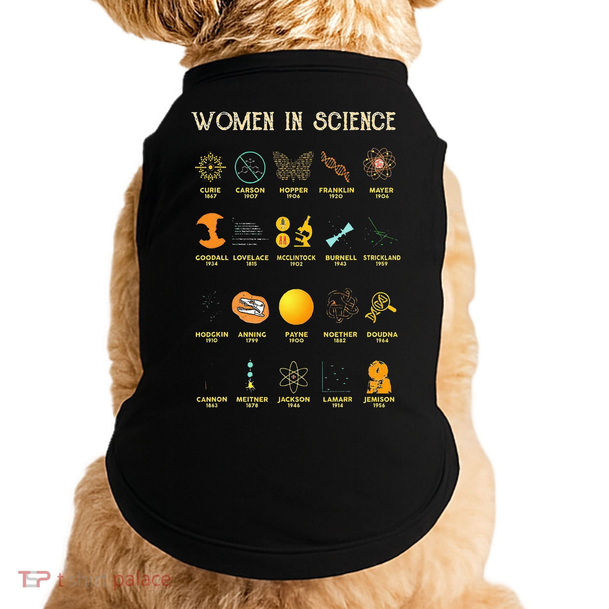 Women In Science Doggie Tank