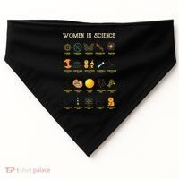Women In Science USA-Made Doggie Bandana thumb 0
