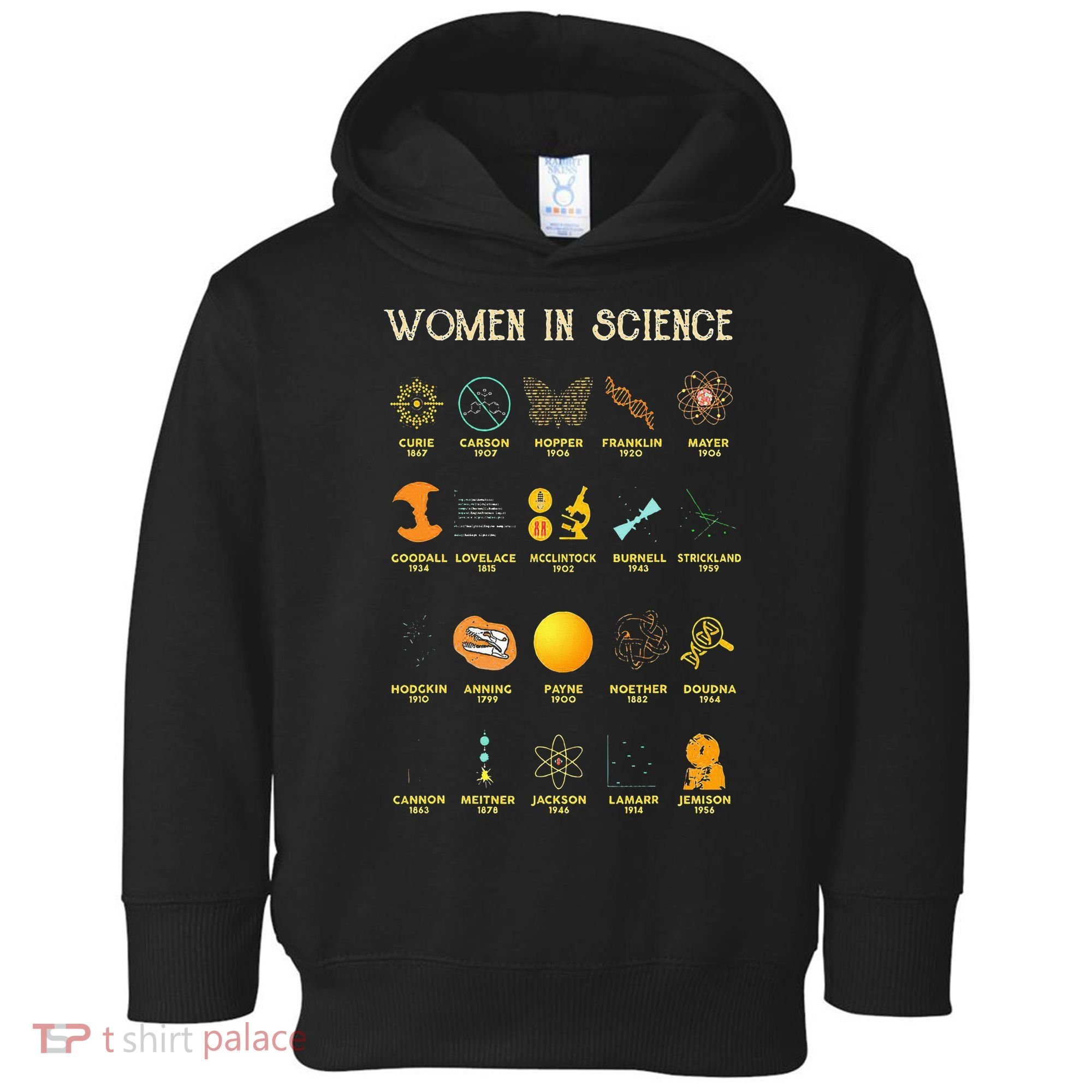 Women In Science Toddler Hoodie