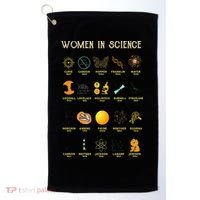 Women In Science Golf Towel thumb 0