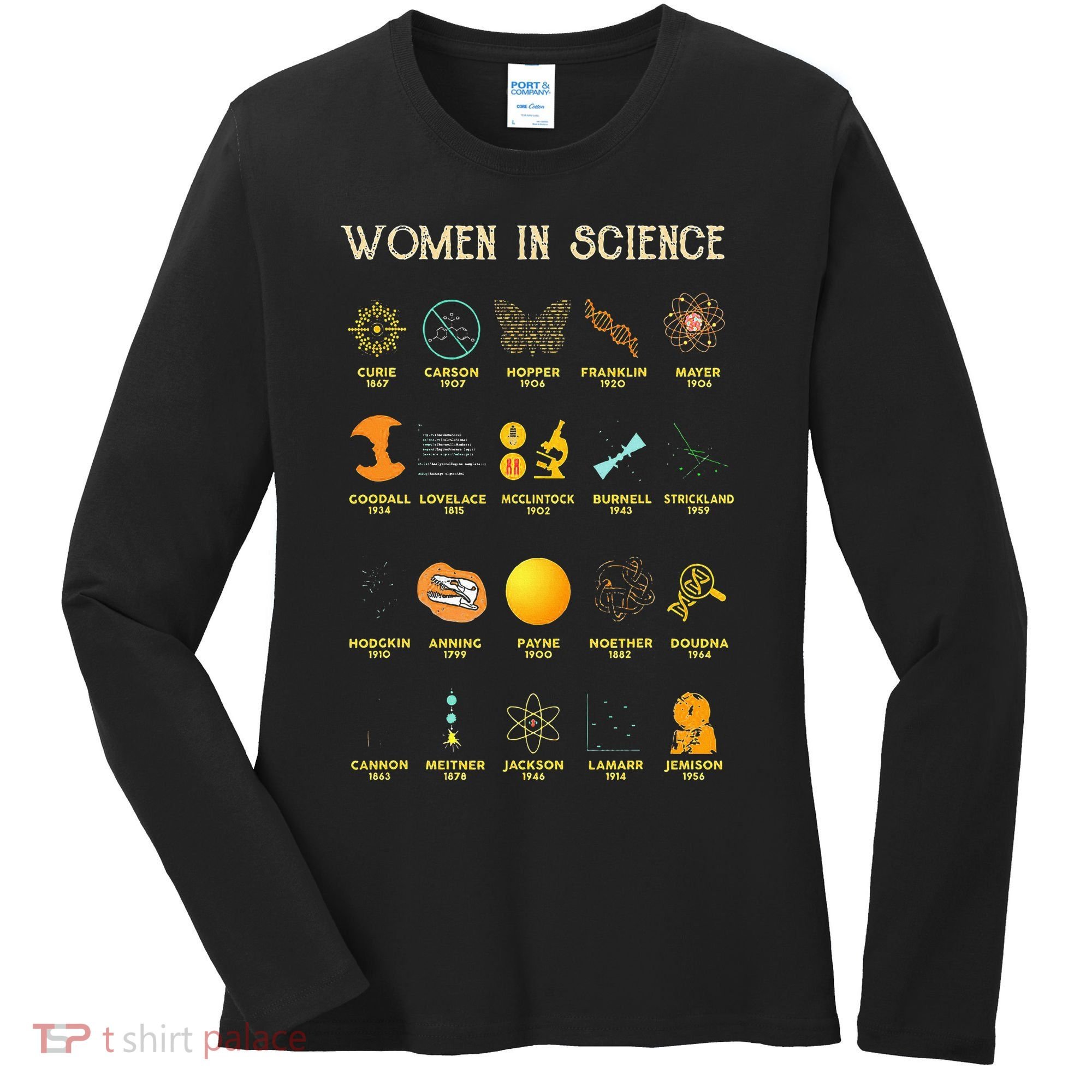Women In Science Women's Long Sleeve Shirt