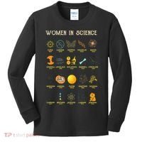 Women In Science Kids Long Sleeve Shirt thumb 0