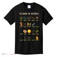 Women In Science Kids T-Shirt thumb 0