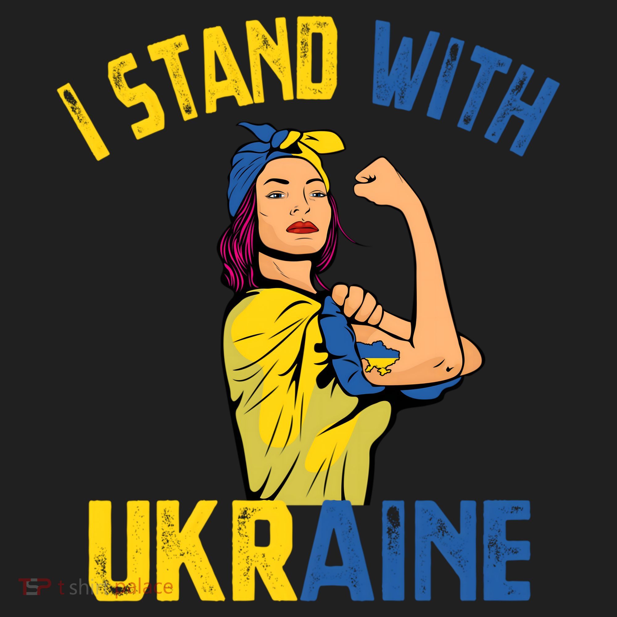 Wo I Stand With Ukrain Support Ukraine Flag Cute Gift Hat