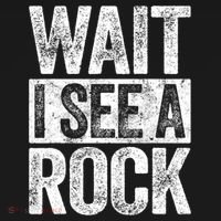 Wait I See A Rock Funny Geologist Gift Sweatshirt thumb 3