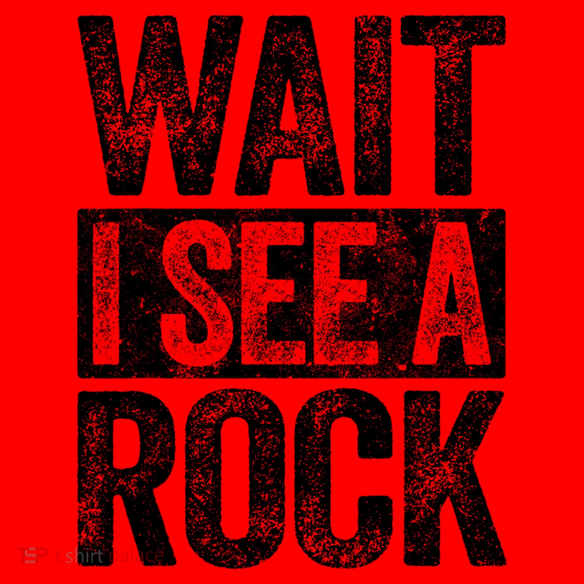 Wait I See A Rock Funny Geologist Gift Santa Hat