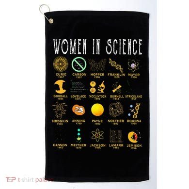 Women In Science Golf Towel