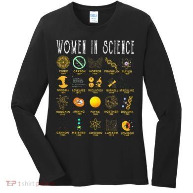 Women In Science Women's Long Sleeve Shirt