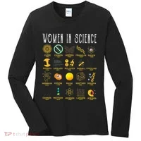 Women In Science Women's Long Sleeve Shirt thumb 0