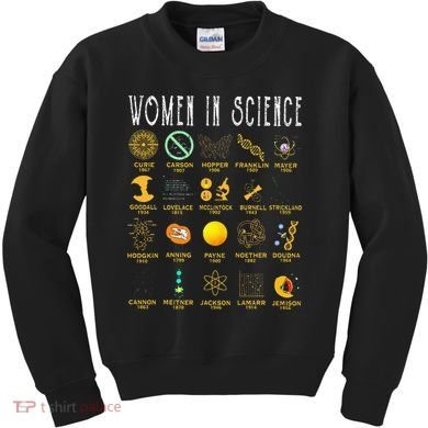 Women In Science Kids Sweatshirt