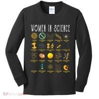 Women In Science Kids Long Sleeve Shirt thumb 0