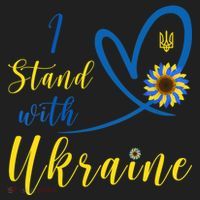 Wo I Stand With Ukraine Heart Sunflower Flag Symbol Gift Beanie thumb 2