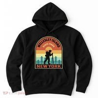 Wellesley Island State Park New York Retro Hiking Hoodie thumb 0